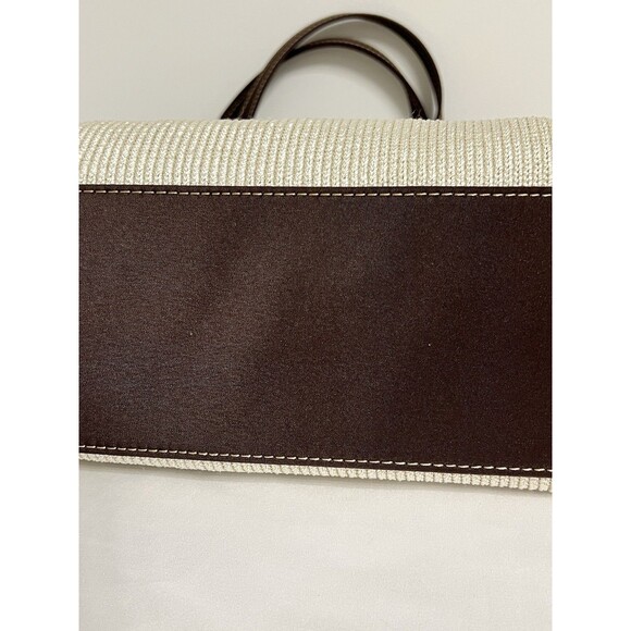 The Sak Brown And Ivory Knit Shoulder Bag EUC - Picture 5 of 10